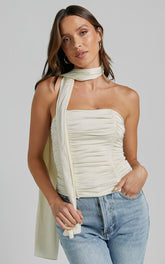 Lioness - Island Bodice Top in CORNSILK
