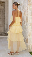 Soho Maxi Dress - Yellow