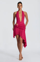 Alto Mini Skirt - Raspberry