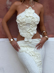 Lucy's PALMINA MIDI SKIRT WHITE