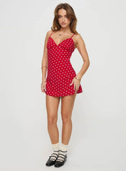 Chara Mini Dress Red