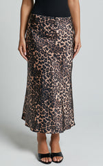 Lioness - Enigmatic Midi Skirt in Leopard