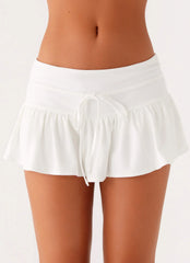 Landon Mini Skort White