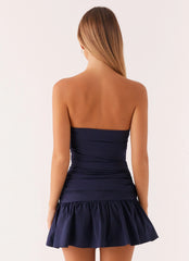 Carmel Mini Dress Navy