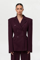 Suiting Double-Breasted Blazer