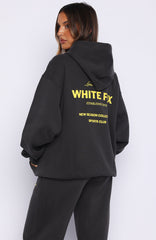 Proving Myself Wrong Zip Front Hoodie Charcoal