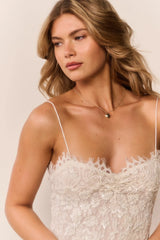 Jetta Sequin Lace Mini Dress