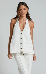 Lioness - Hills Halter in PORCELAIN
