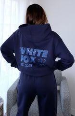 Always Shining Oversized Hoodie Navy