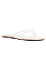 Ailani Thong Sandals White