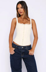 Adore Me Bustier Cream