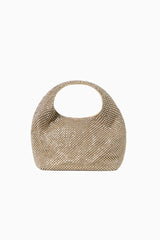 Loeffler Randall Kenzie Mini Gold Bucket Clutch