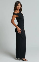 Off The Shoulder Dress in Black