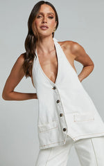 Lioness - Hills Halter in PORCELAIN