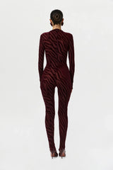 Burnout Closed Toe Jumpsuit Petite