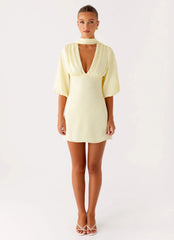 Mary Mini Dress Yellow